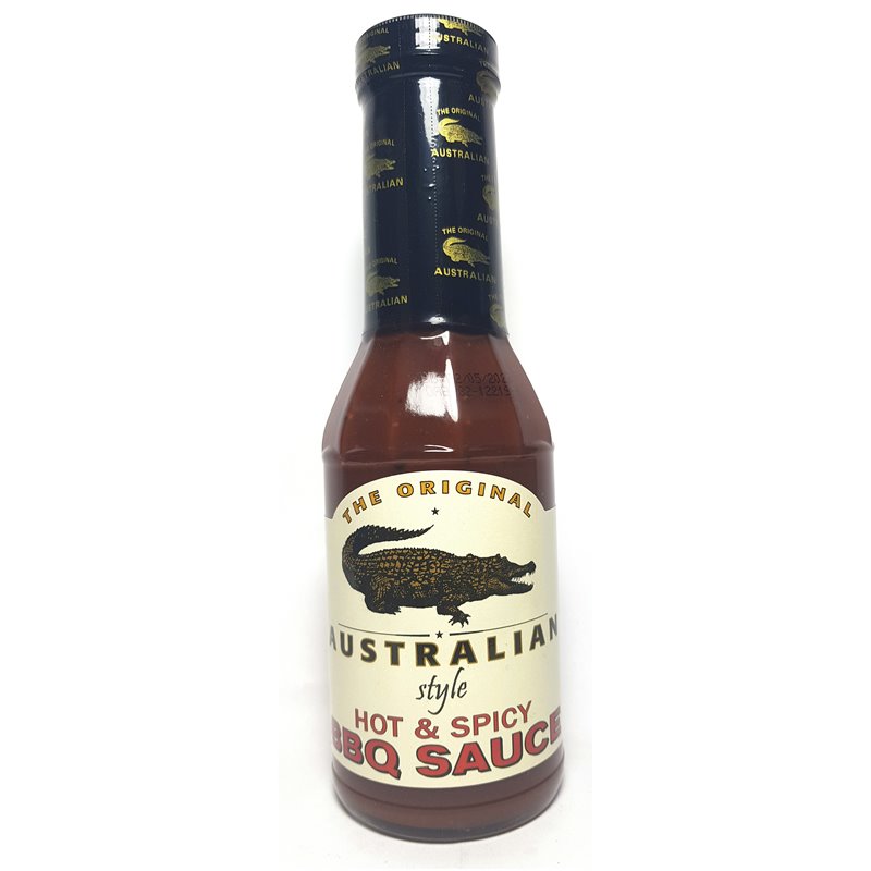 The Original Australian "HOT & Spicy BBQ Sauce" 355ml