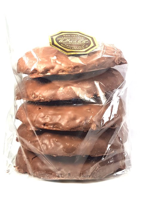Düll "Nürnberger Elisenlebkuchen - Vollmilch" 5Stk 