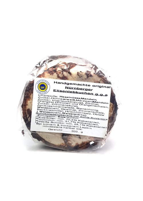 Düll "Nürnberger Elisenlebkuchen - Natur" 5Stk 