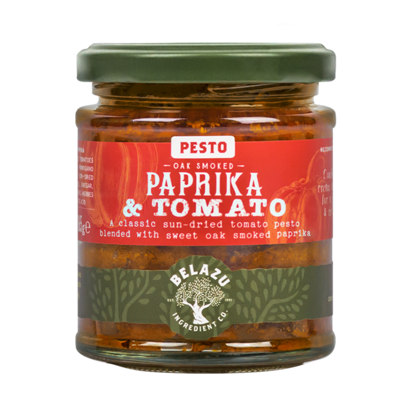 Belazu "Pesto geräucherte Paprika & Tomate" 165g