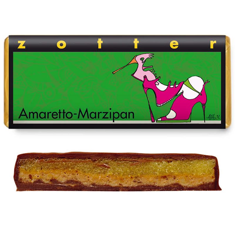 Zotter "Amaretto-Marzipan" 70g