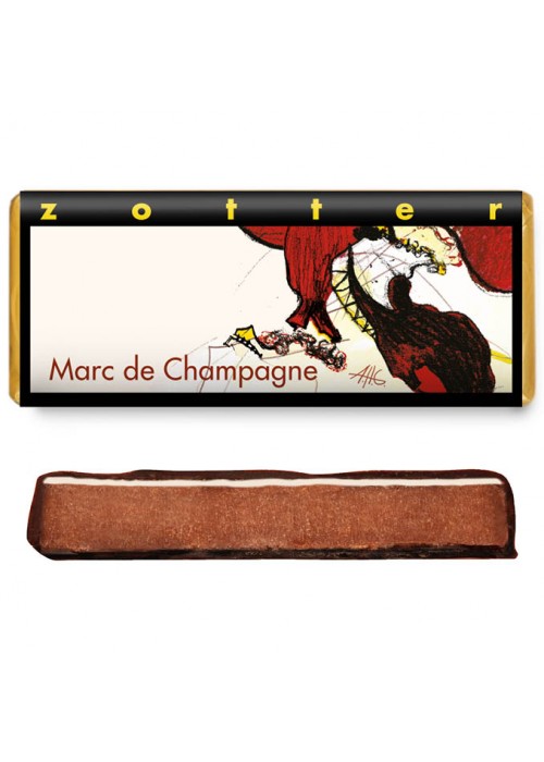 Zotter "Marc de Champagne" 70g