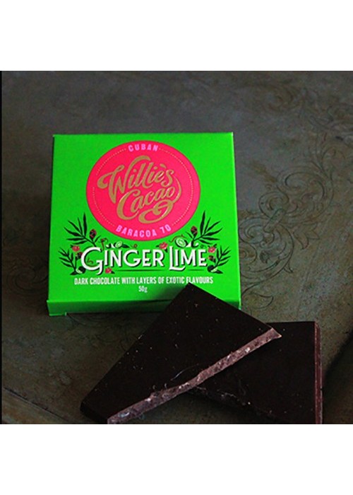 Willie´s Cacao "Ginger Lime" 50g