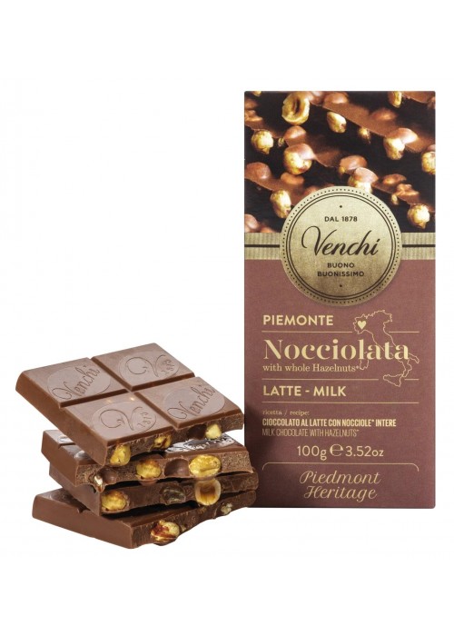 Venchi "Zartbitter ganze Haselnuss" 100g