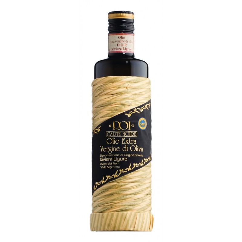 Roi Olivenöl Riviera dei Fiori DOP „Carte Noire“, Tropföl, limitiert 0,5l